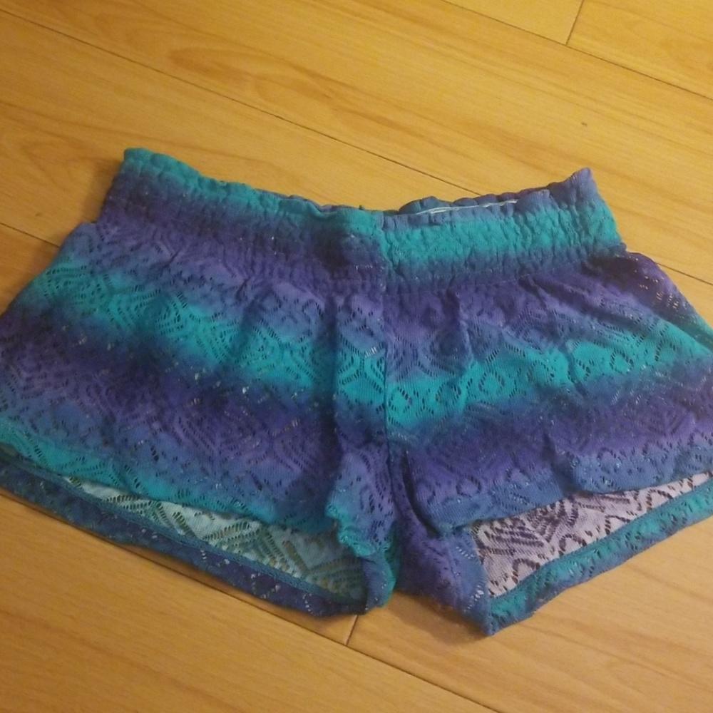 Roxy swim cover up shorts